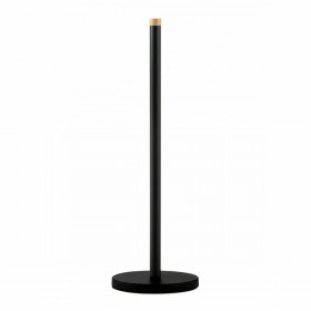 Toilet Roll Holder Andrea House ba72125 Black Metal