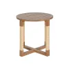 Side table Home ESPRIT Natural Fir MDF Wood 48 x 48 x 50,5 cm