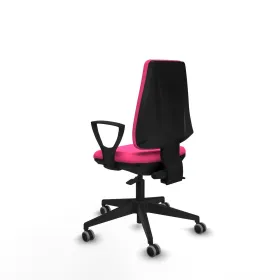 Decorative Figure Face Golden Wood Metal 17 x 33,5 x 10 cm