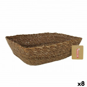 Multi-purpose basket Privilege wicker Rectangular 30 x 23 x 9 cm (8 Units)