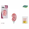 Candle Set Algon Red (36 Units)
