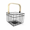 Multi-purpose basket Quttin Rustic 4 mm 28 x 26,5 x 22 cm (12 Units)