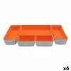 Basket set Confortime 5 Pieces Felt 27,5 x 20 x 5,3 cm (5 Pieces) (6 Units)