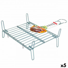 Grill Algon Double Galvanised 25 x 30 cm (5 Units)