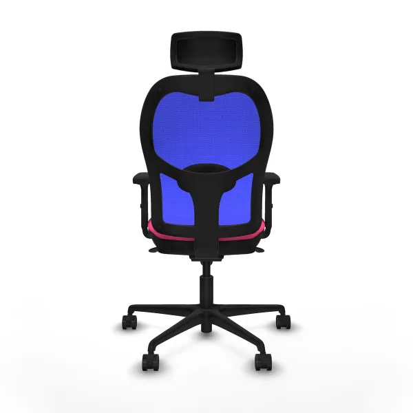 Armchair Fun House LEON LE DRAGON Blue Foam 42 x 52 x 33 cm