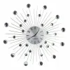 Wall Clock Esperanza EHC002 Glass Stainless steel Aluminium 150 cm