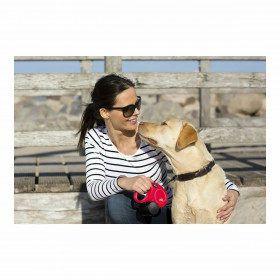 Dog Lead Flexi New CLASSIC Black