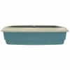 Cat Litter Box Aimé Blue Plastic 54 x 40 x 14 cm