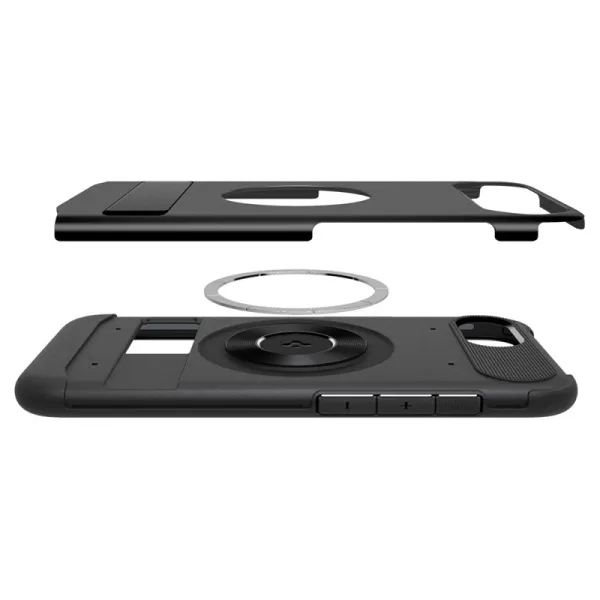 Spigen Slim Armor Mag MagSafe - Case for iPhone 17e / 16e (Black)