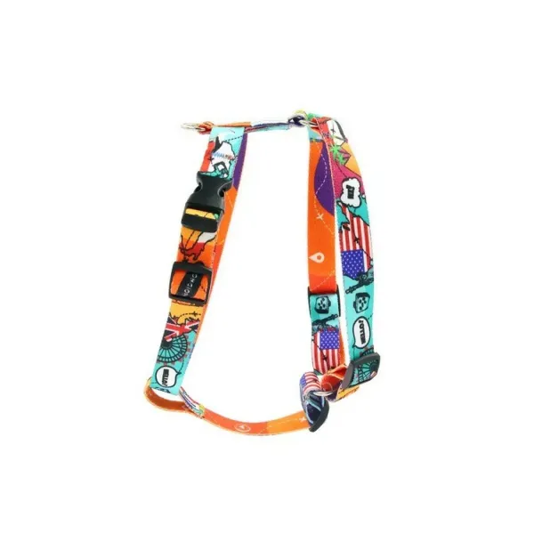 Dog Harness Matteo 38-64 cm Printed