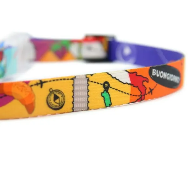 Dog collar Matteo 38-65 cm Printed