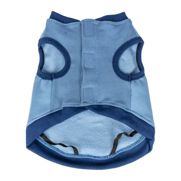 Dog Sweatshirt Stitch S Blue
