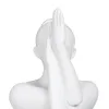 Decorative Figure White 18 x 13 x 24 cm
