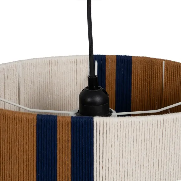 Ceiling Light Paper Iron Stripes 220-240 V 32,5 x 24,5 x 21 cm