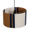 Ceiling Light Paper Iron Stripes 220-240 V 32,5 x 24,5 x 21 cm