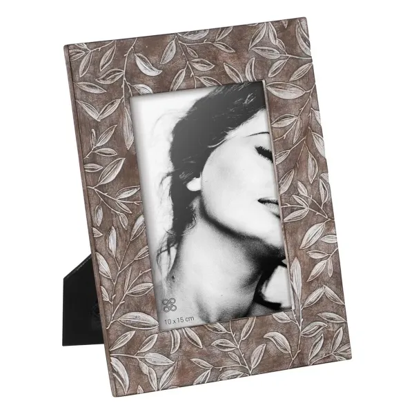 Photo frame Beige Polyresin 16 x 1,5 x 21 cm