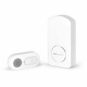 Wireless Doorbell with Push Button Bell SCS SENTINEL OneBell 200 200 m
