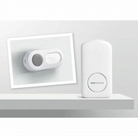 Wireless Doorbell with Push Button Bell SCS SENTINEL OneBell 100 100 m