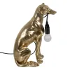 Desk lamp Dog Golden 40 W 220-240 V 25,5 x 16,5 x 36 cm