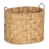 Set of Baskets Beige Natural Fibre 45 x 35 x 41 cm (3 Units)