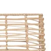 Set of Baskets Natural Resin 46 x 35 x 23 cm (4 Units)