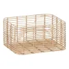 Set of Baskets Natural Resin 46 x 35 x 23 cm (4 Units)