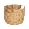 Set of Baskets Beige Natural Fibre 38 x 38 x 28 cm (3 Units)