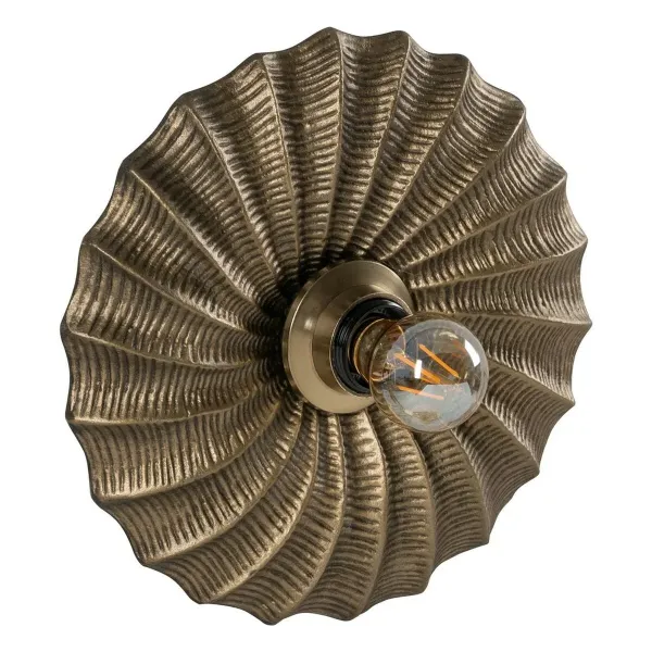 Wall Light Golden Aluminium Iron A 220-240 V 27 x 9 x 27 cm