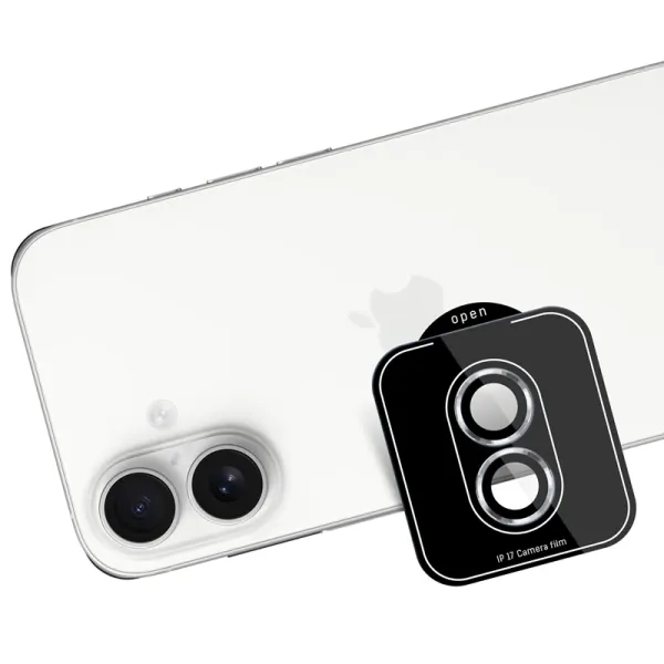3mk Lens Protection Pro - Camera Lens Glass for iPhone 17 (Silver)