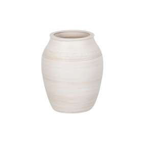 Planter Cream Ceramic 25 x 25 x 30 cm