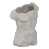 Planter Grey Cement Bust 20,5 x 13 x 29 cm