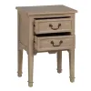 Nightstand Natural Fir wood DMF 50 x 38 x 72 cm