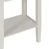 Nightstand White 40 x 30 x 61 cm