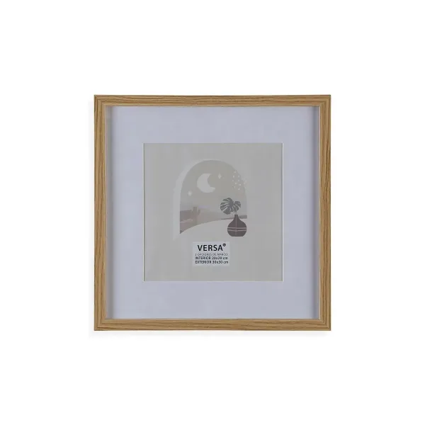 Photo frame Versa MDF Wood 1,2 x 32 x 32 cm