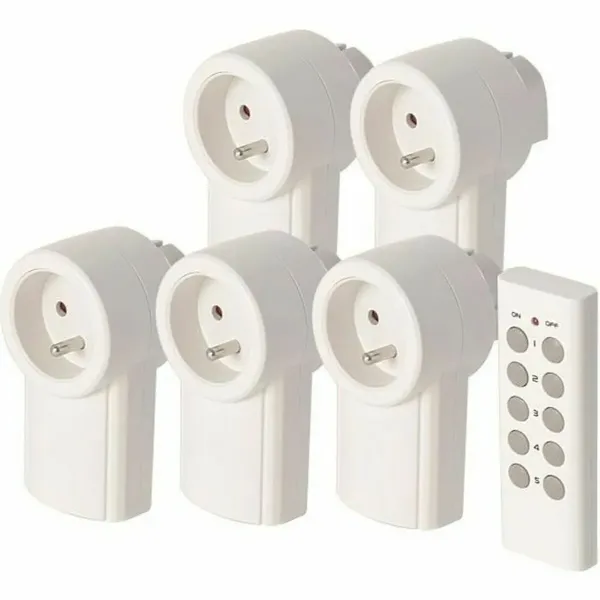 Set of plugs with remote control SCS SENTINEL (5 Units)