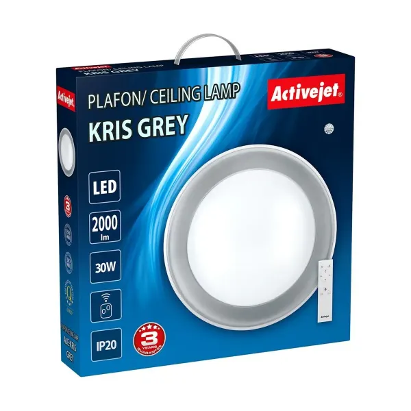 Ceiling Light Activejet LED AJE-KRIS White 30 W (6500 K)