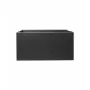 Plant pot Elho Black 59 x 30 x 29 cm Rectangular Modern