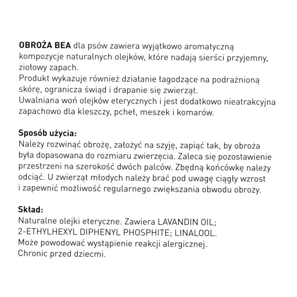 Anti-parasite collar Beaphar 11228 35 cm