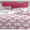 Nordic cover HOME LINGE PASSION White Burgundy 220 x 240 cm