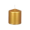 Candle Golden 9 x 10 x 9 cm (12 Units)