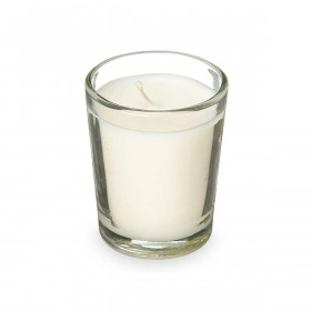 Scented Candle Set 16 x 6,5 x 11 cm (12 Units) Glass Cotton