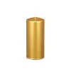 Candle Golden 9 x 20 x 9 cm (8 Units)