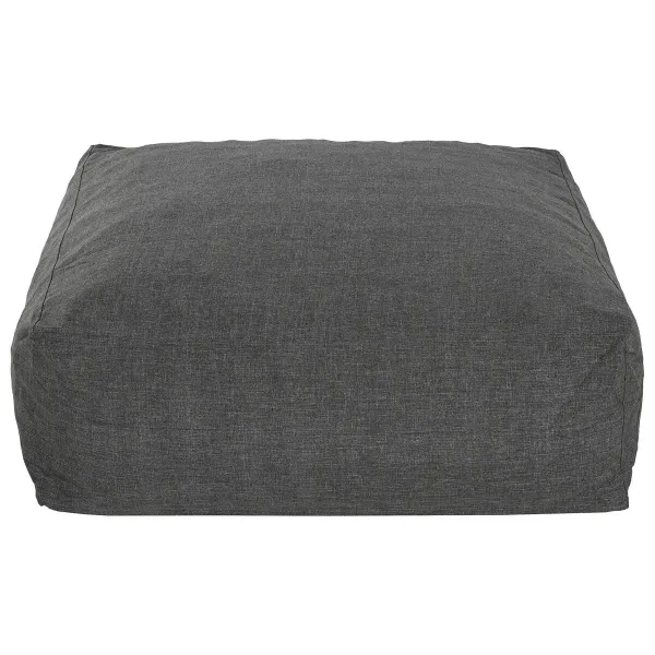 Pouffe Home ESPRIT Grey 87 x 87 x 32 cm
