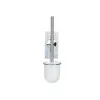 Toilet Brush White Steel ABS 10 x 36 x 10 cm (12 Units)