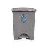 Pedal bin Grey Plastic 10 L (8 Units)