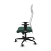 Desk lamp Home ESPRIT White Black PVC Stainless steel Aluminium 18 x 18 x 26,5 cm