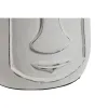 Vase Home ESPRIT White Mango wood Modern Face 15 x 15 x 30 cm