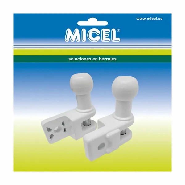 Awning bracket Micel TLD01 White 6,9 x 3,07 x 7,32 cm Handrail 2 Pieces