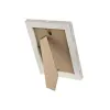 Photo frame Home ESPRIT White Natural Aluminium Crystal polystyrene Scandi 16 x 2 x 22 cm (2 Units)