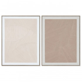 Painting Home ESPRIT Modern Urban 62,3 x 4,5 x 82,3 cm (2 Units)